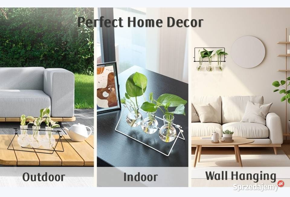 Stacja do rozmnażania roślin wazon stojak Domaszczyn