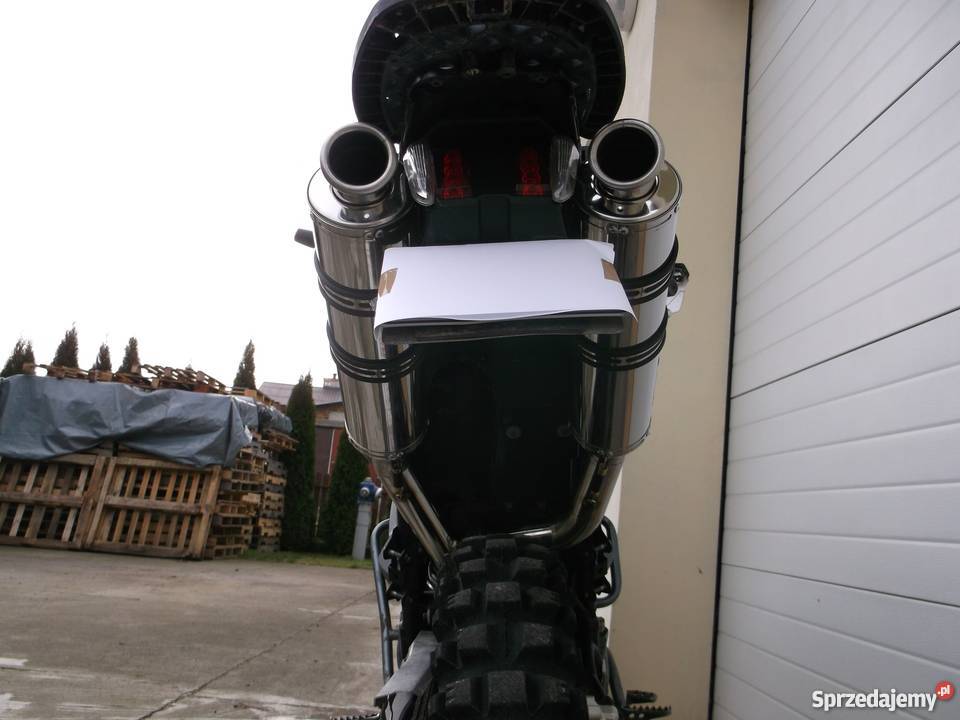 HUZAR EXHAUST wydech tłumik OWAL Yamaha XT 660 Błażowa