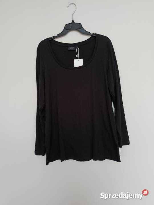 ZIZZI Czarna bluzka z długim rękawem S 100 czarny Odzież damska pomorskie Gdynia