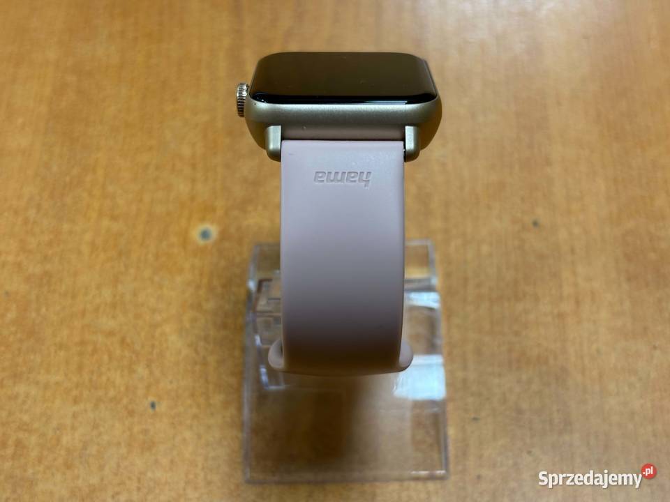 Smartwatch Hama 6010 GPS Różowe Złoto Ładowarka warmińsko-mazurskie Elbląg