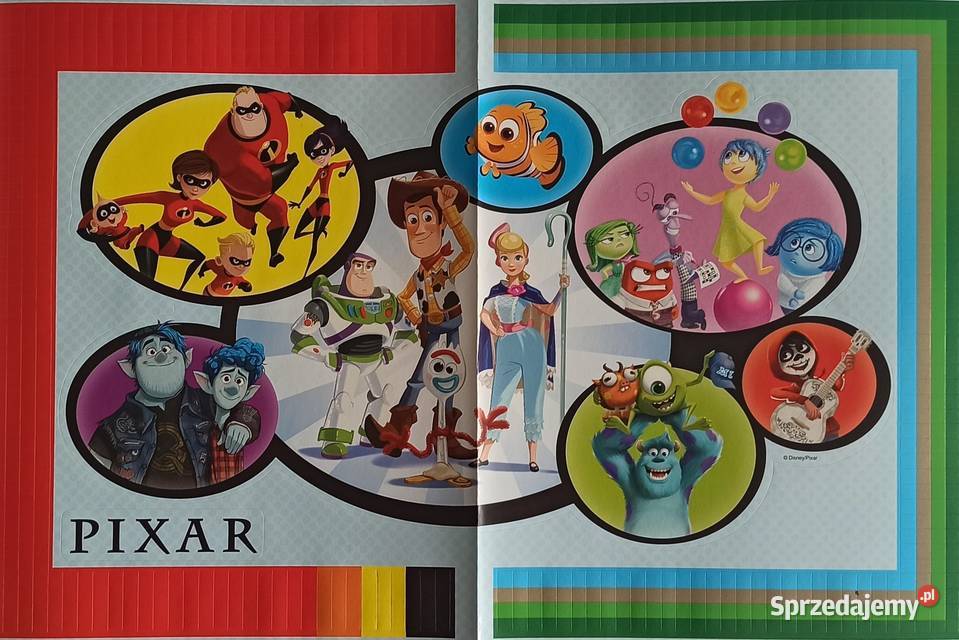 Naklejki Nalepki Disney Pixar 188 Naklejek Mogilany