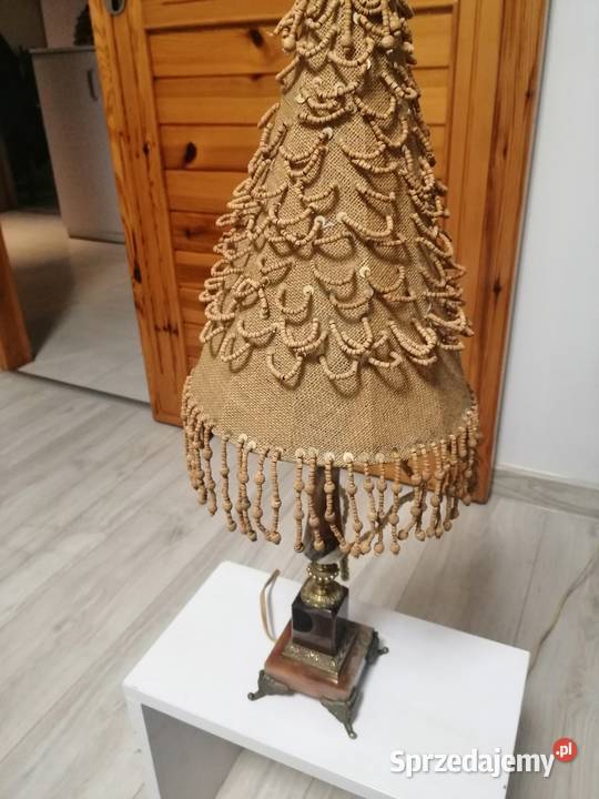 Lampa stara Kamień brązowy Piła