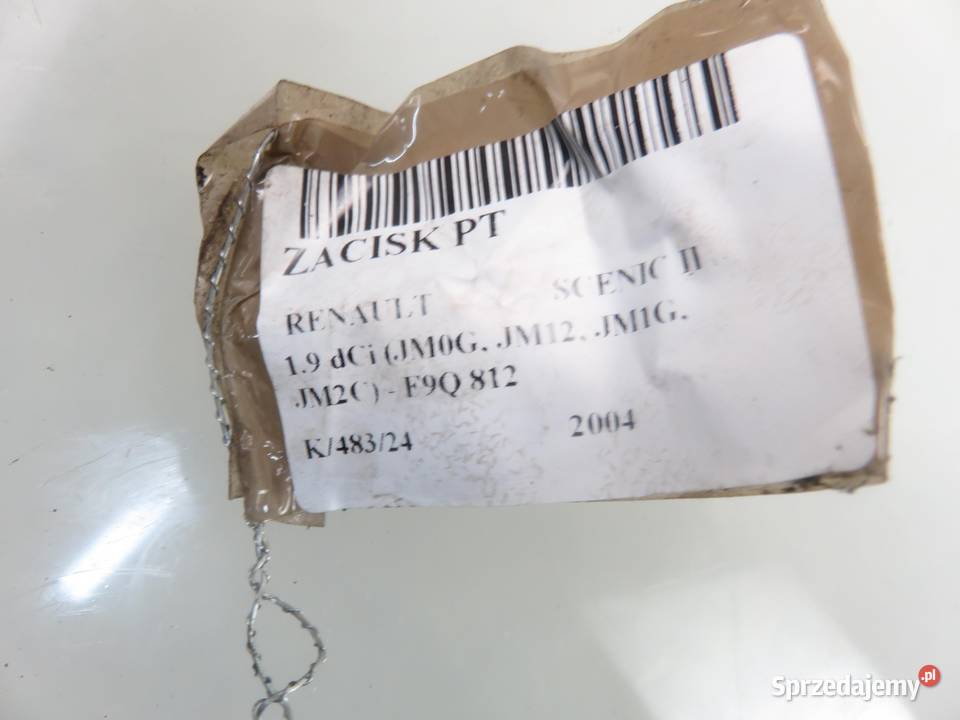 ZACISK PRAWY TYŁ RENAULT SCENIC II