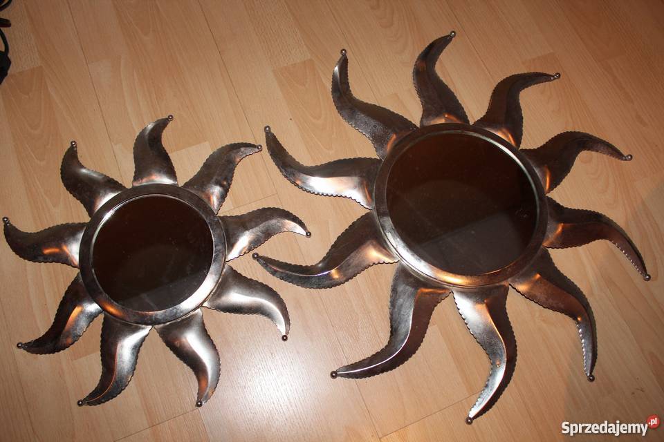 Unikatowy komplet luster słońca Almi Decor Sochaczew sprzedam