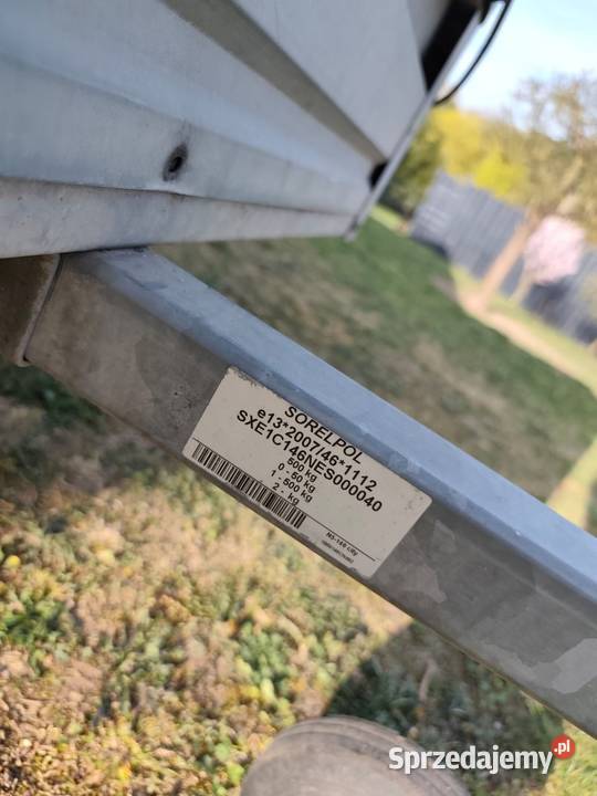 Przyczepka samochodowa wielkopolskie Dębienko