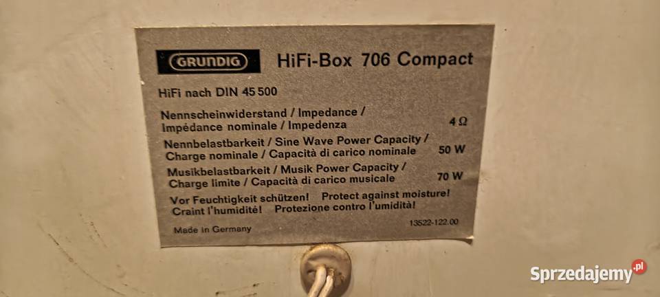 JVC JRS61M APLITUDER Z KOLUMNAMI GRUNDIG HIFI mazowieckie Kadzidło