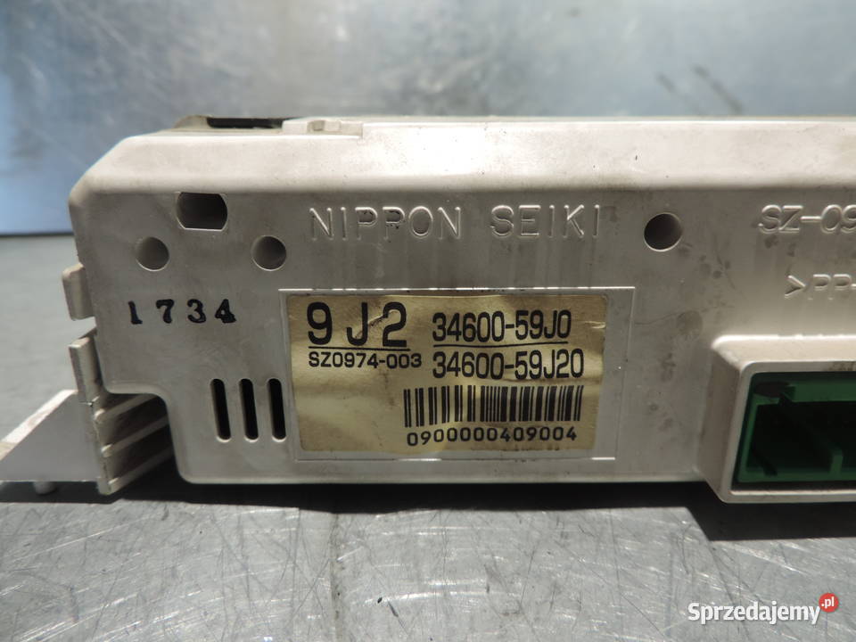 WYŚWIETLACZ EKRAN SUZUKI LIANA 3460059J0 Nowy Sącz