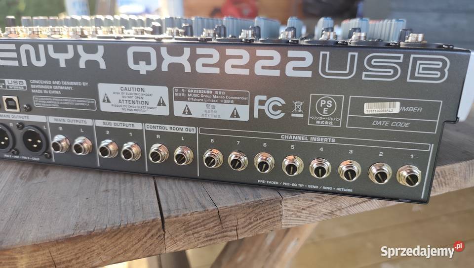 Mikser Behringer QX2222usb Częstochowa