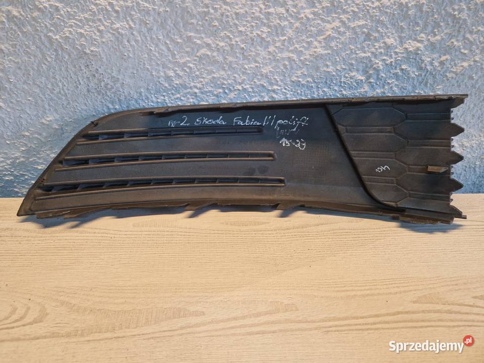 Kratka zderzaka Skoda Fabia III polift 1523 wielkopolskie Kwilcz