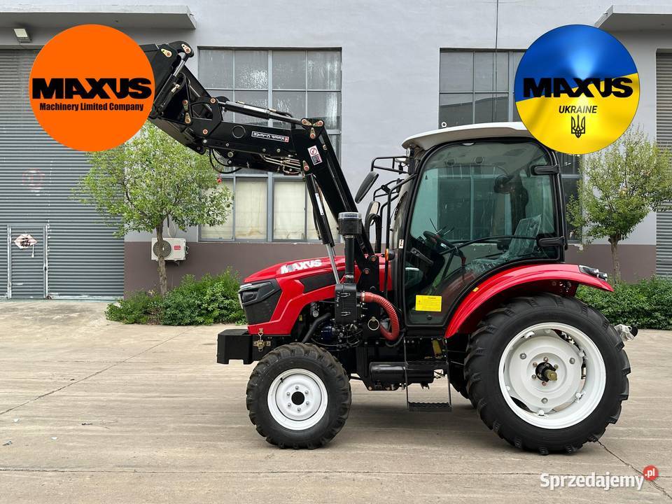 Refundacja 50 NOWY MAXUS 60 4x4 Ciągnik Traktor Aleksandrów Łódzki