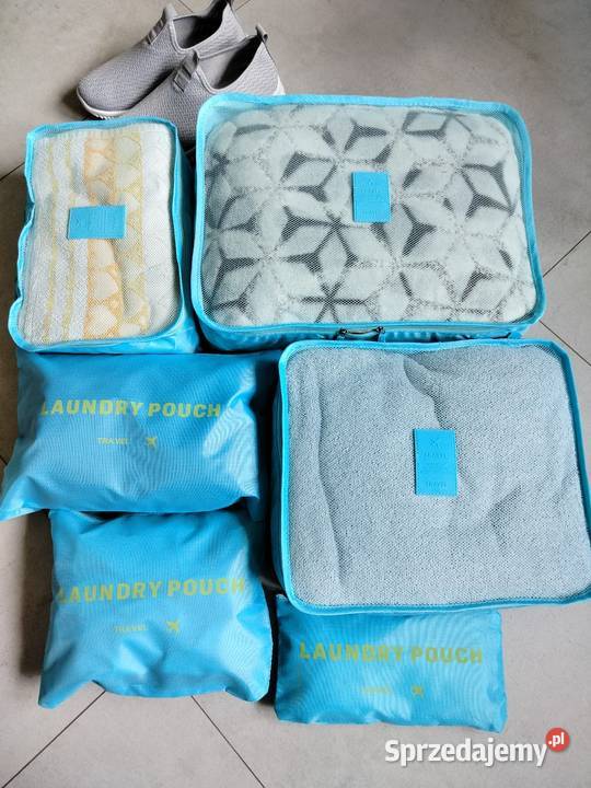 Duże organizery podróżne 6 sztuk pokrowce do Jastrzębie-Zdrój