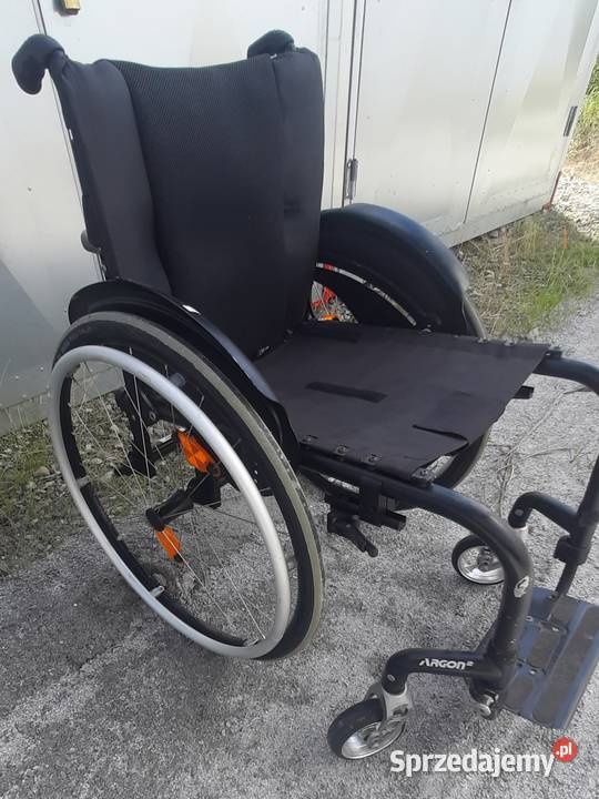 Wózek inwalidzki aktywny z napędem wspomagającym Syców