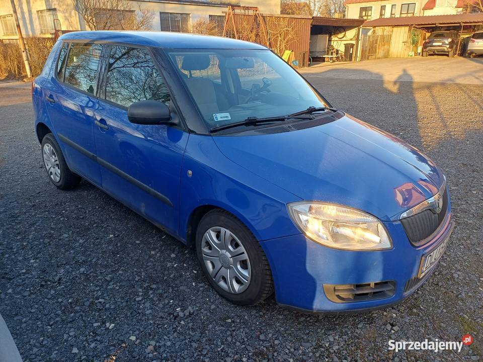 Skoda Fabia II Hatchback 12i 60 2008r klimatyzacja Lubin sprzedam