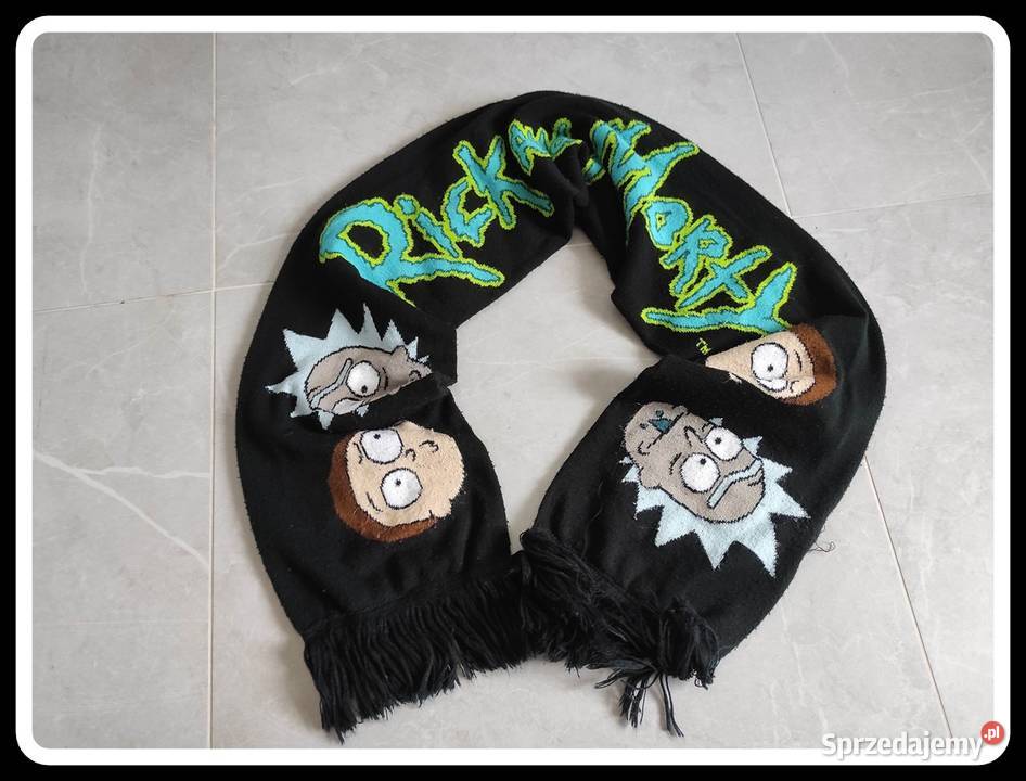 Rick and Morty ciepły szalik uniwersalny Płock