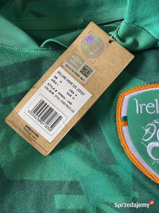 IRLANDIA 2022 2023 ML Umbro NOWA z metkami Sporty drużynowe Wrocław