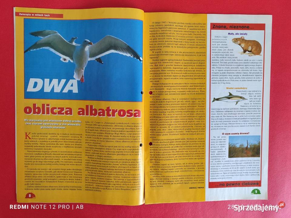 Zielona Liga 2001 5460 miesięcznik przyroda Antykwariat