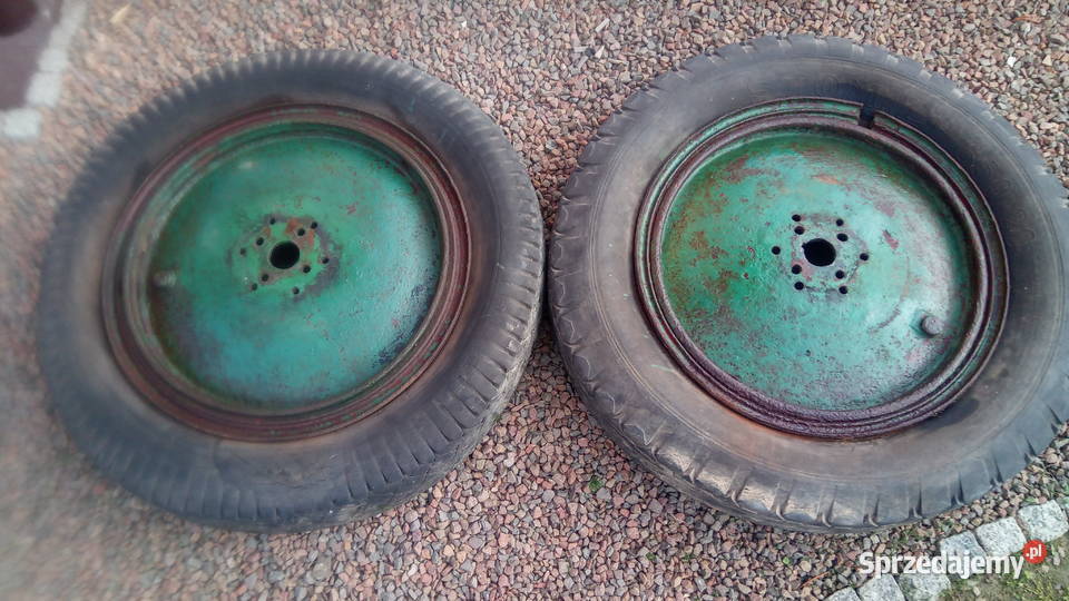 Koła przedwojenne DKW WH Jeep Willys 20 65 Fiat śląskie Bielsko-Biała