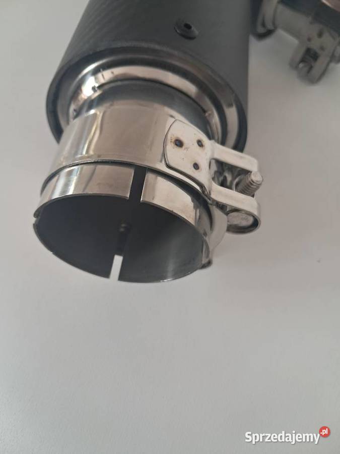 2 nowe metalowe końcówki wydechu średnica dolotu świętokrzyskie Sandomierz