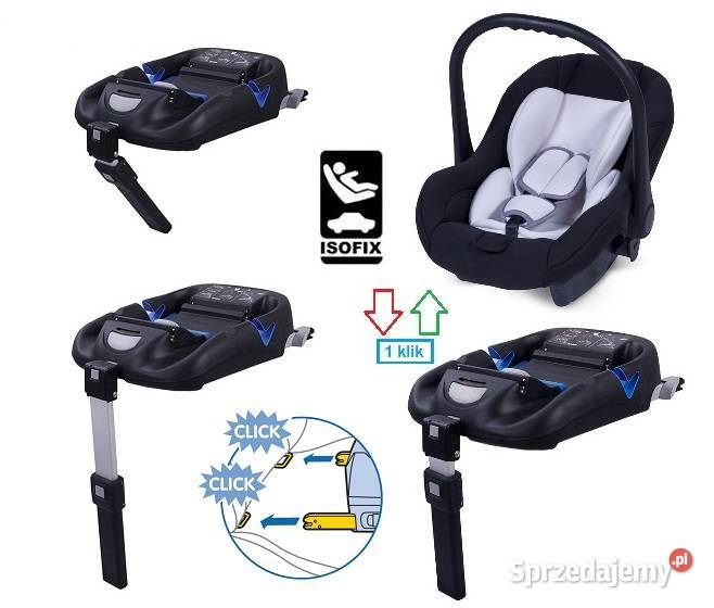 Baza Isofix do fotelików Carlo Kite 0-12kg 0 - 13 kg Zawiercie