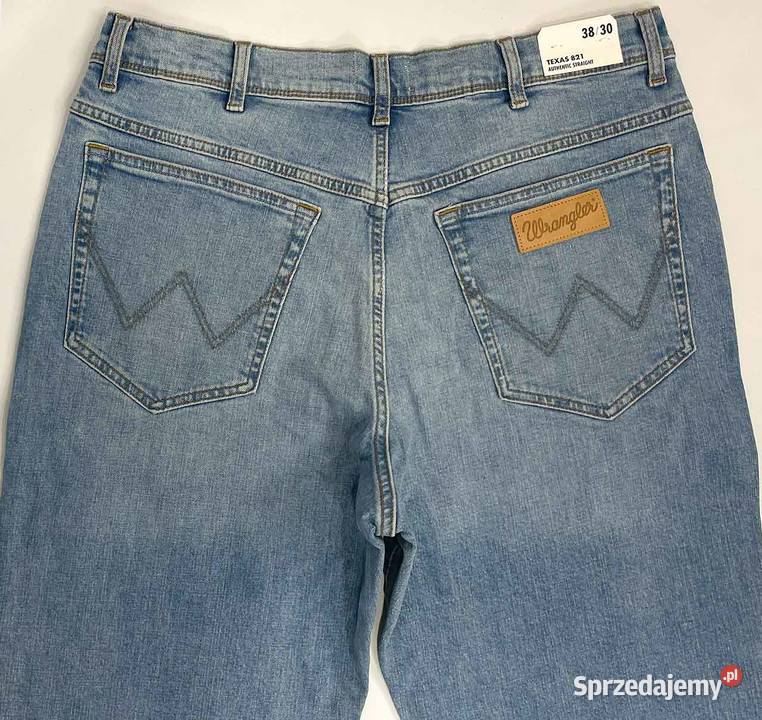 Spodnie męskie Wrangler Texas 821 Clever W38 L30 Odzież codzienna Rzeszów