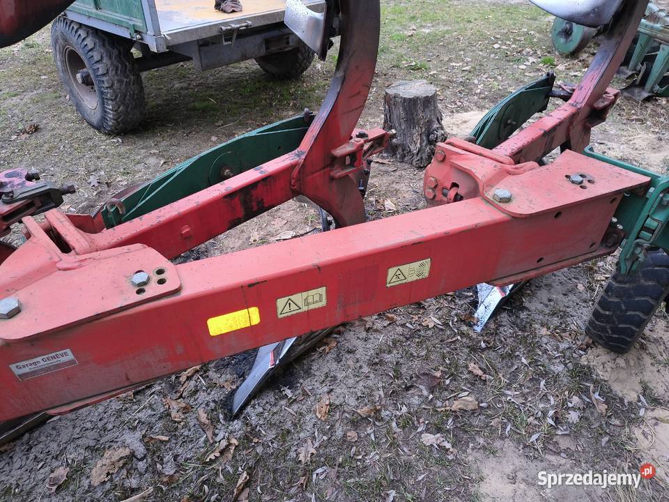 Pług Kverneland 4 skibowy obrotowy ED 100 wielkopolskie Brzeziny sprzedam