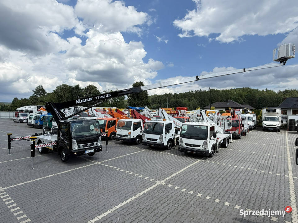 Nissan Cabstar Podnośnik Koszowy 25m KLAAS THEO