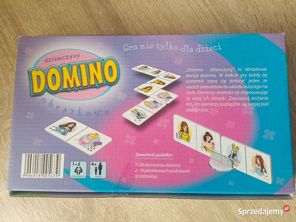 Domino Obrazkowe Dziewczyny 4 lata+ Kwidzyn