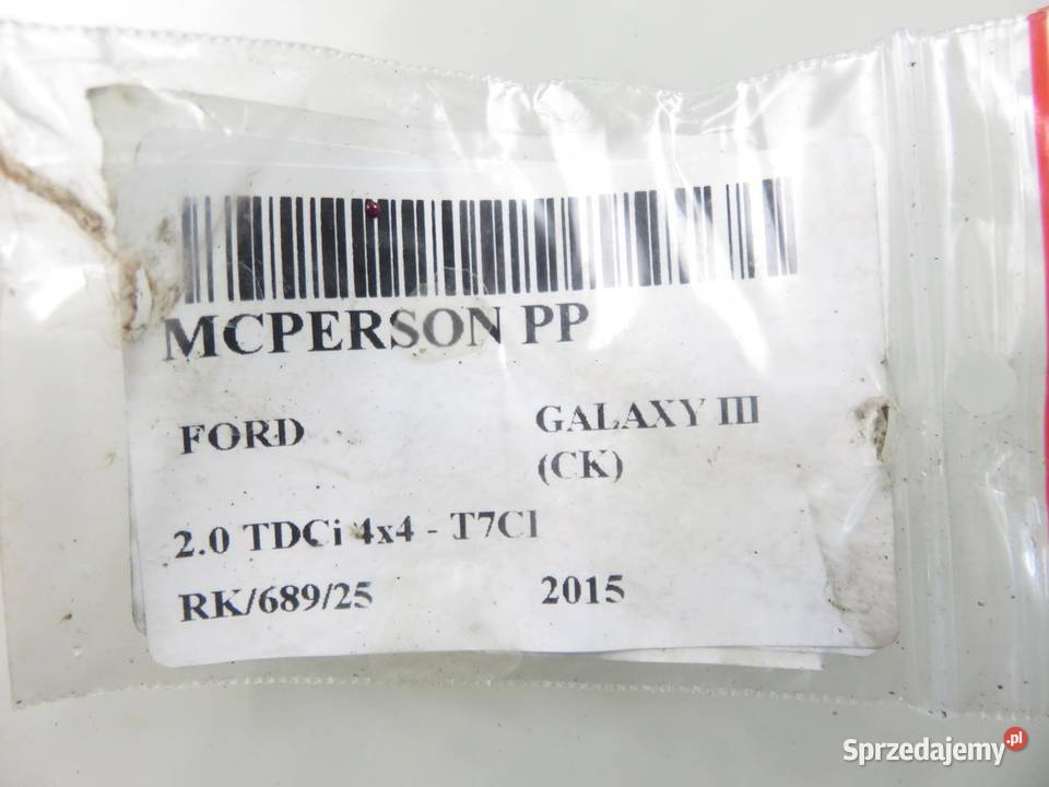 MCPERSON PRAWY PRZEDNI FORD GALAXY III 20 TDCi