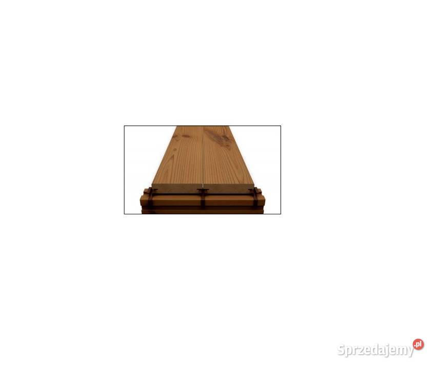 Deska tarasowa thermo sosna gładka 26x117mm Zielona Góra