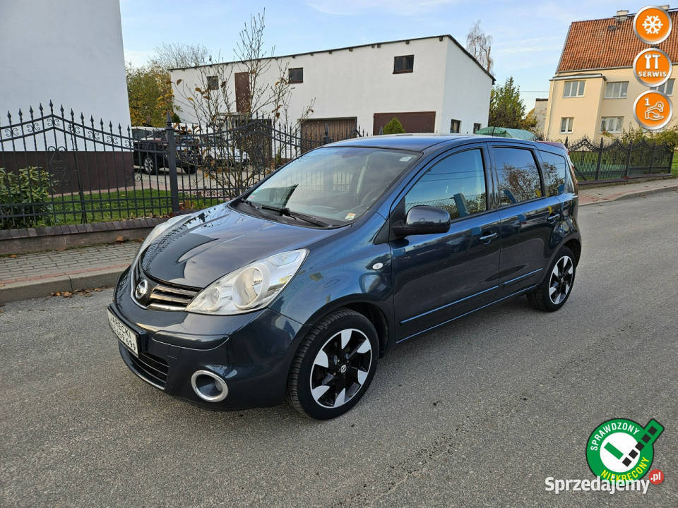 Nissan Note Opłacony Zdrowy Zadbany Serwisowany Kisielice