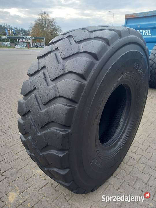 4x Opona używana przemysłowa 235R25 MTP WB01 Zaścianki