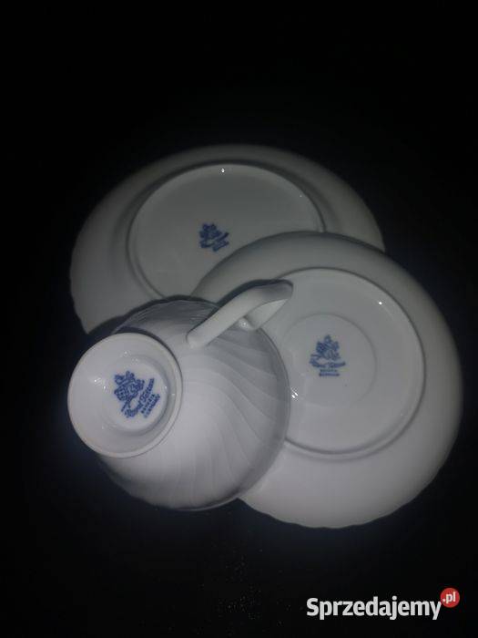 filiżanka z talerzykiem deserowym Royal Tettau sprzedam