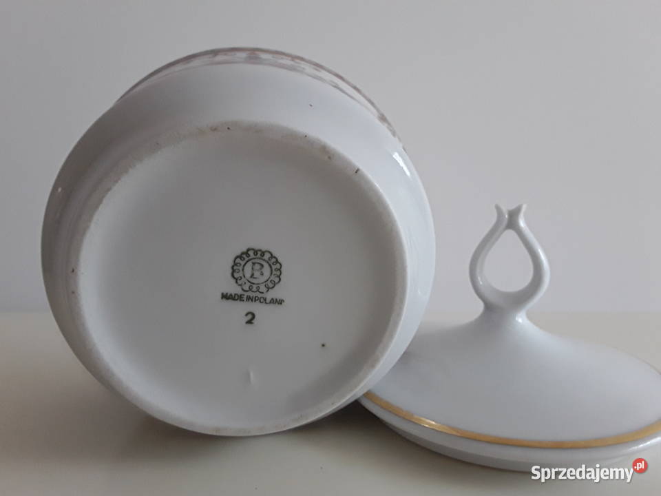 Cukiernica Bogucice dawniej Giesche porcelana