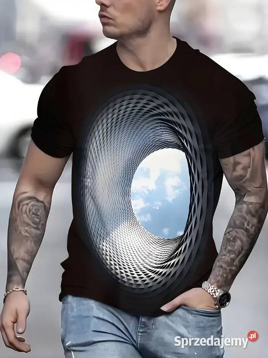 Koszulka męska tshirt z nadrukiem 3d podlaskie Sokółka