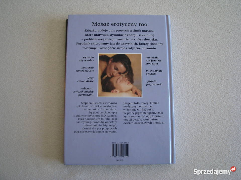 Masaż erotyczny Tao Stephen Russel Jurgen Kolb seks, relacje partnerskie małopolskie Brzegi