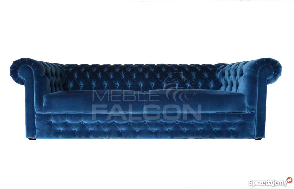 Pikowana sofa Chesterfield Elizabeth z funkcją 260cm Warszawa