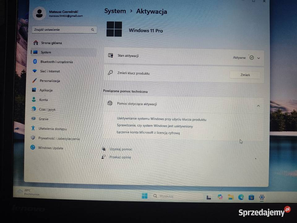 Lenovo ThinkPad T440s i5 8GB RAM Full HD Windows 8GB śląskie Rybnik