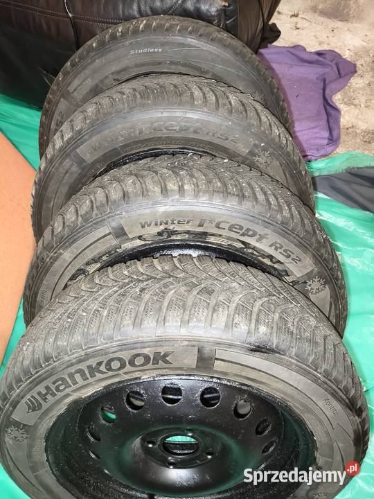Koła Stalowe z Oponami Zimowymi Hankook Zgorzelec