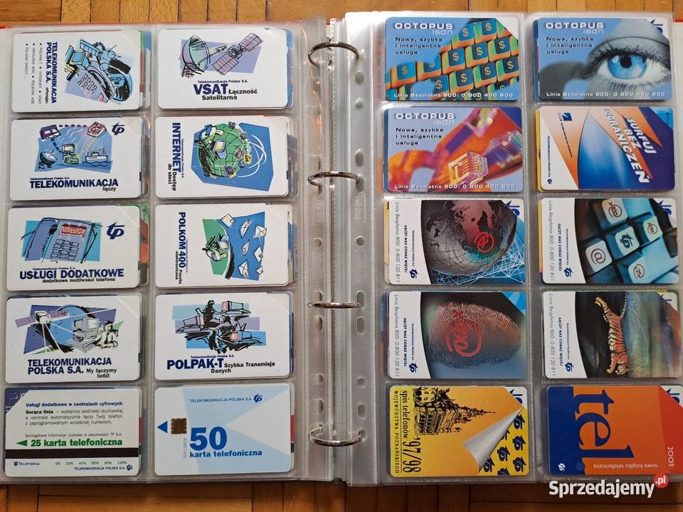 Karty telefoniczne ogłoszenie 1 na 2 Warszawa