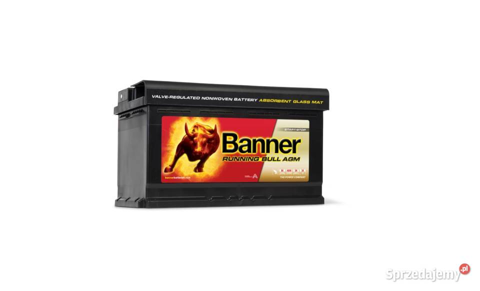 Akumulator Banner Running Bull AGM 80Ah 800A 580 osobowe sprzedam