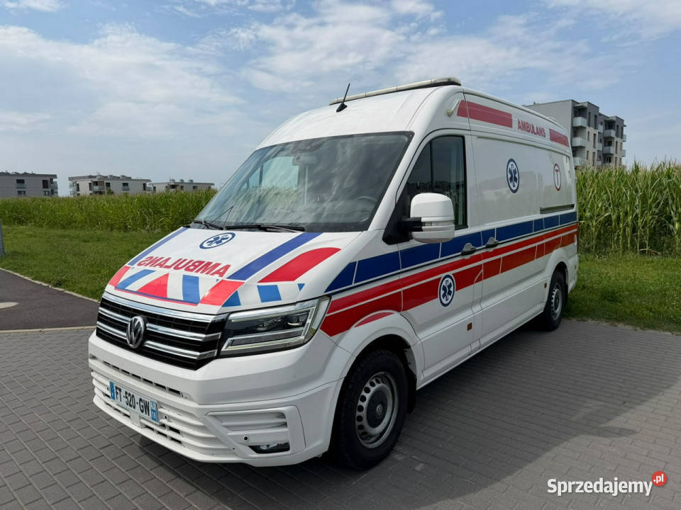 ambulansy Volkswagen Crafter Volkswagen Crafter ABS wielkopolskie Gostyń