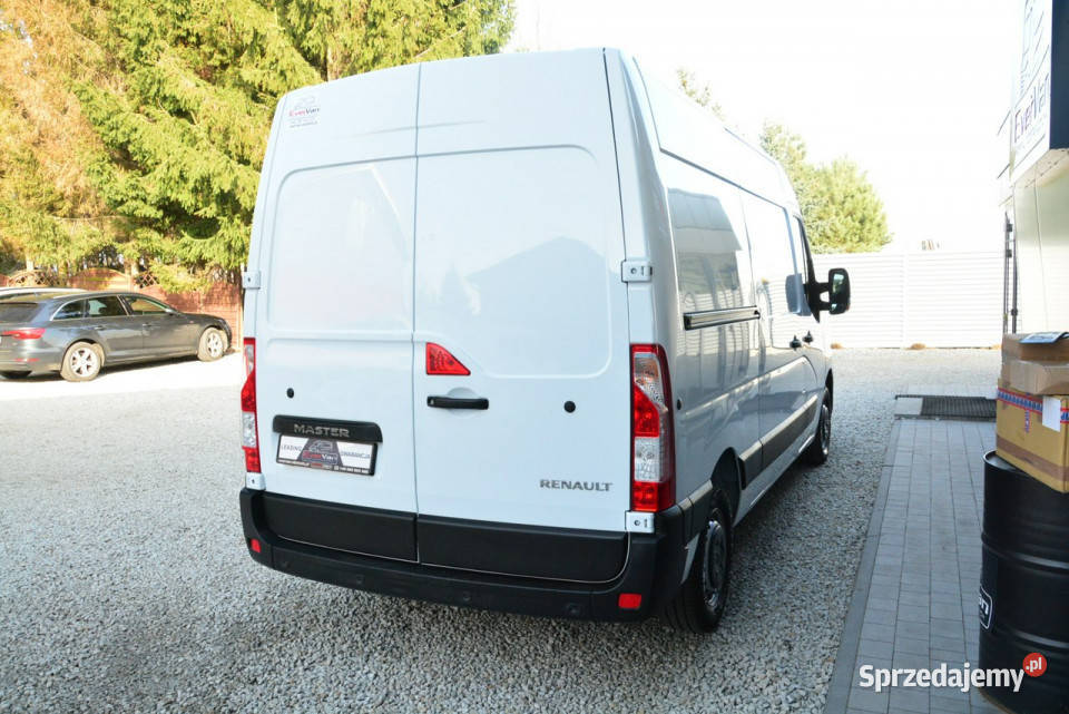 Renault Master średniak L2H2 blaszak 3osobowy serwisowany w ASO Warszawa