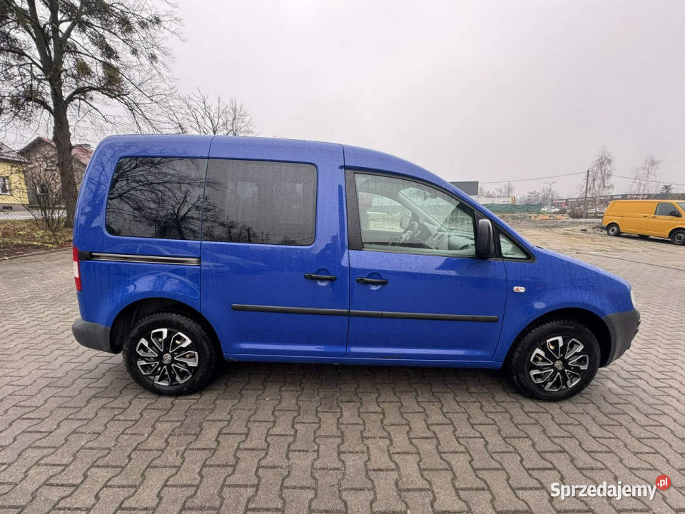 Volkswagen Caddy Klimatronic 2stref Ele szyby niebieski sprzedam