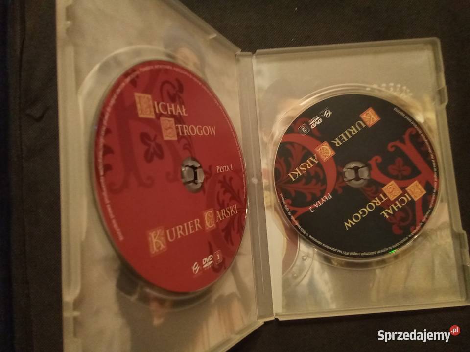 Kurier carski Michał Strogonow Film DVD 2 płyty Warszawa sprzedam