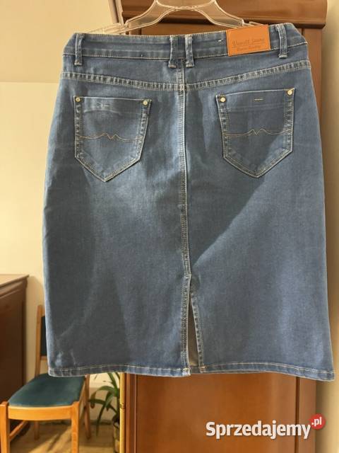 Spódnica damska XXL44 Vavell jeans niebieska Częstochowa
