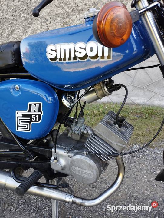 Motorower Simson s51 oryginał zarejestrowany Knurów
