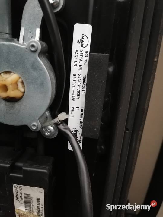 Szyberdach elektryczny man tgl tgm tgs tgx Sulechów