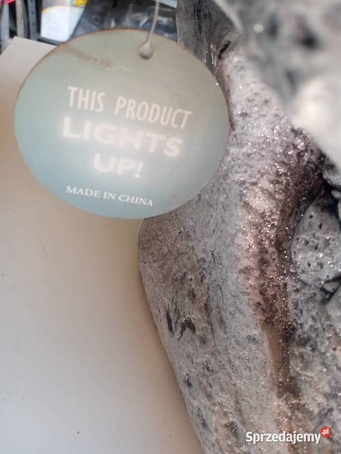 Czaszka Halloweenowa LED Dekoracyjna Duża wys 55 Warszawa sprzedam