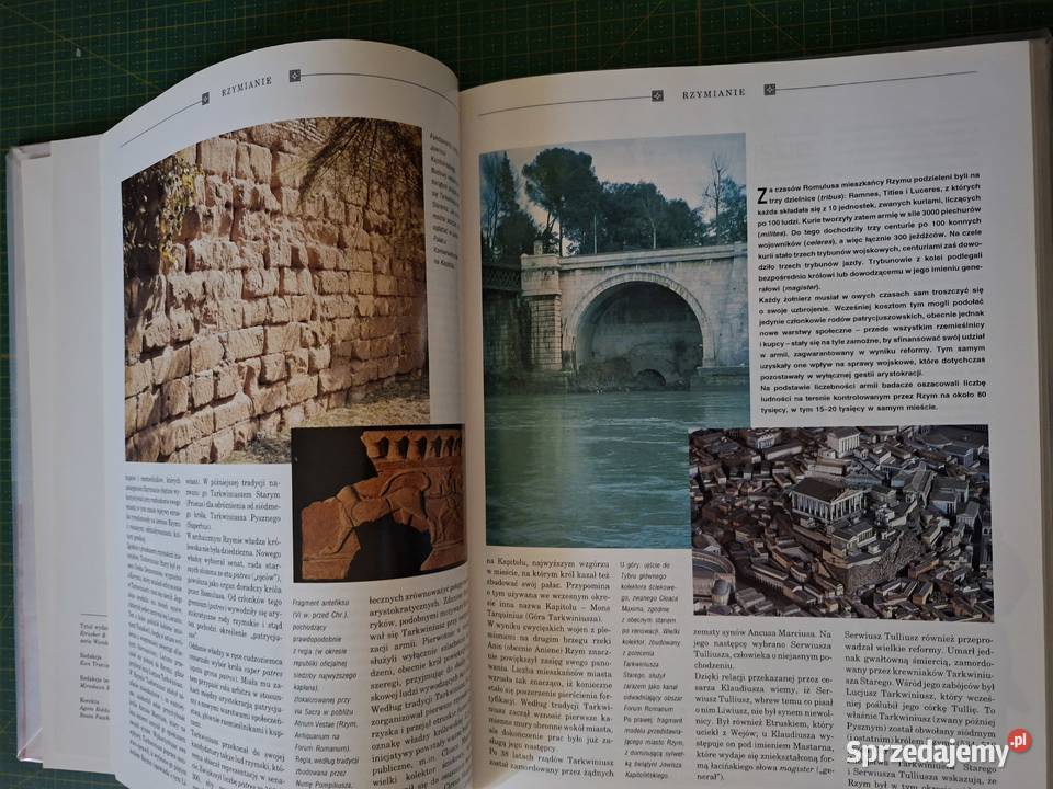 Cuda archeologii Etruskowie i Rzymianie album małopolskie sprzedam