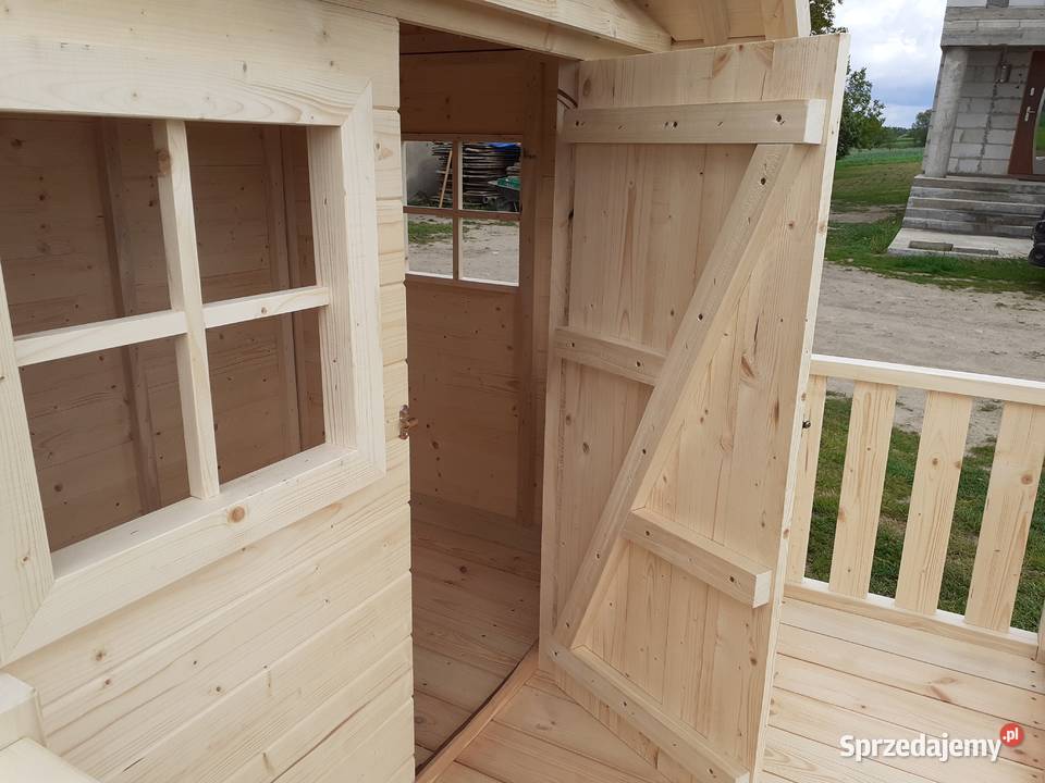 dom domek dzieci ogrodowy plac zabaw piaskownica